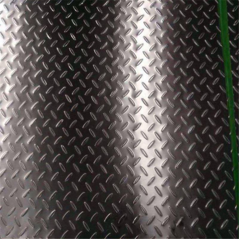 Non-Slip Diamond Embossed Tread Stainless Steel Sheet Checker Plate