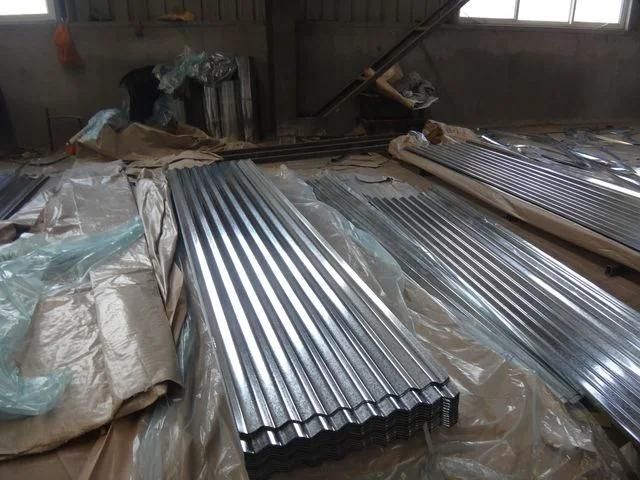 Roofing Sheet Galvanized Corrugated Steel Sheet Hot Dipped Galvanized 60g Corrugated Gi Steel Sheet