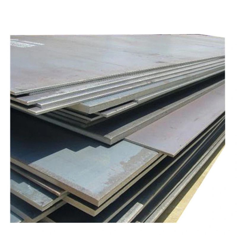 Hot Rolled Metal Black Iron A36 Shipbuilding Steel Plate