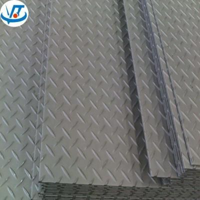 Anti Slipping Stainless Steel Plate Checkered Stainless Steel Sheet 304 316 201 Grade