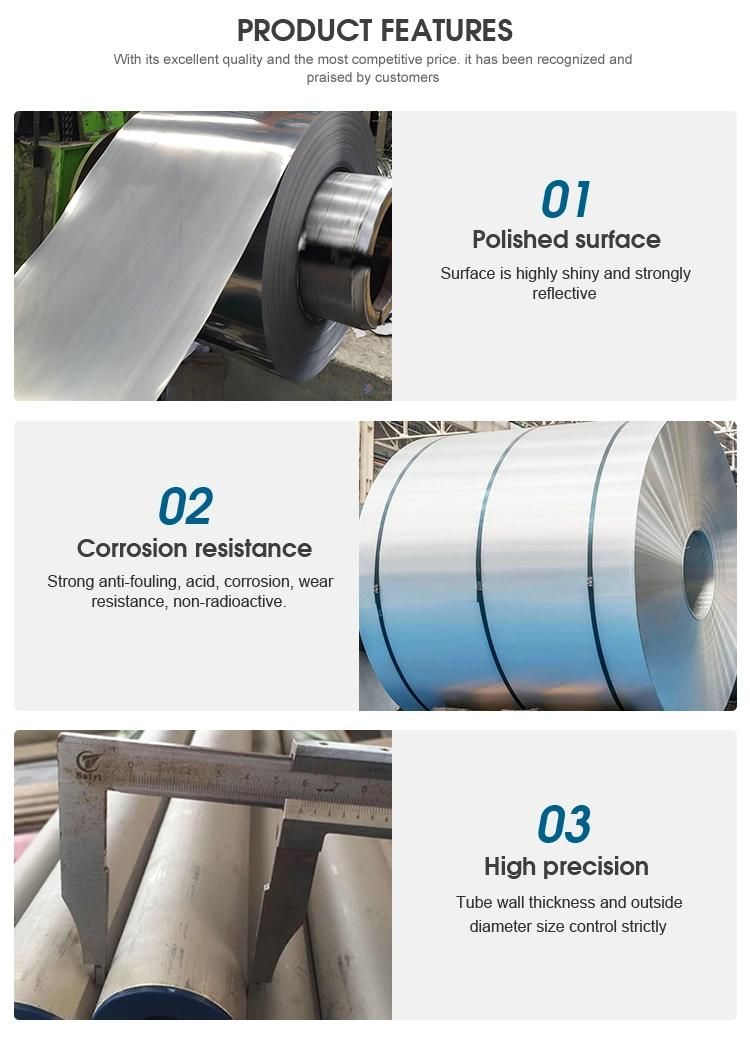 Cold Rolled Stainless Steel Coil Sheet 201 304 316L 430 1.0mm Thick
