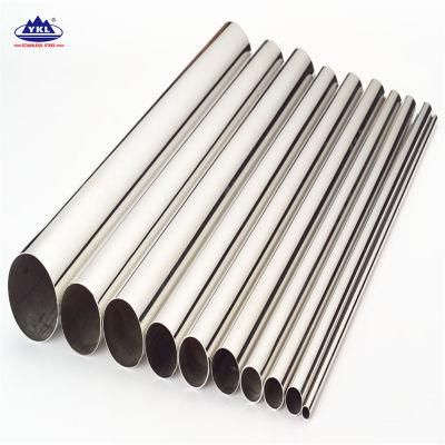 High Quality Factory Price Polished Seamless Stainless Steel Round Pipe