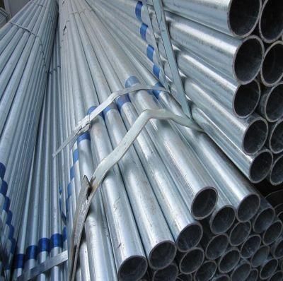 Construction Material ASTM A53 Schedule 40 Galvanized Steel Pipe