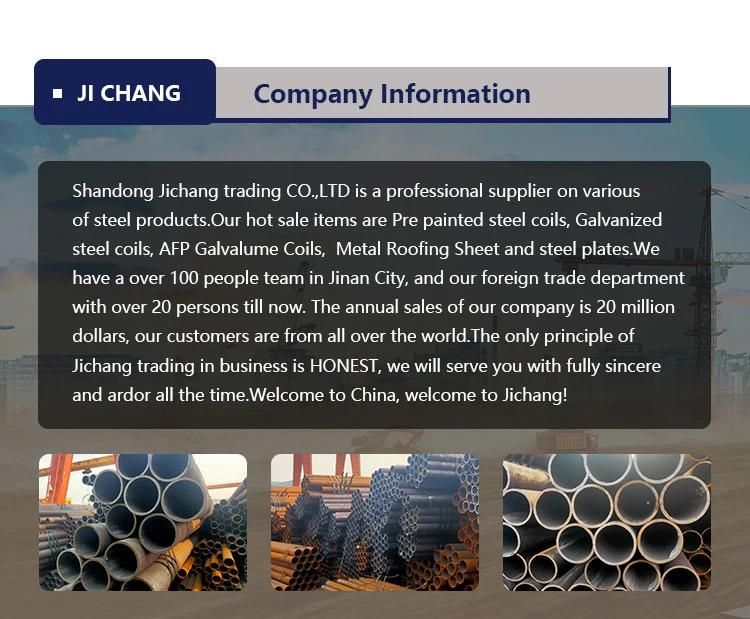 Large Diameter Galvanized Welded Steel Pipe Carbon Steel Pipe for Construction