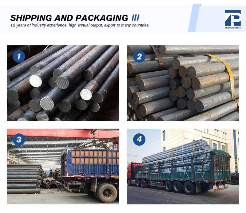 1020 S20c Ss440 A36 Q235 1045 S45c C45 4140 En19 Scm440 40cr B7 42CrMo4 12L14 1215 1144 Cold Finished Cold Drawn Bright Steel Round Bar Steel Bar