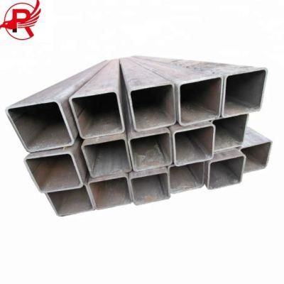 High Quality ASTM A500 Shs Rhs ASTM A500 Steel 100X100 Ms Galvanized Square Tube Hollow Section Rectangular Pipe