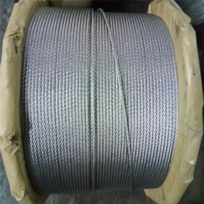 Coil Packing 6*15+7FC Galvanized Steel Wire Rope
