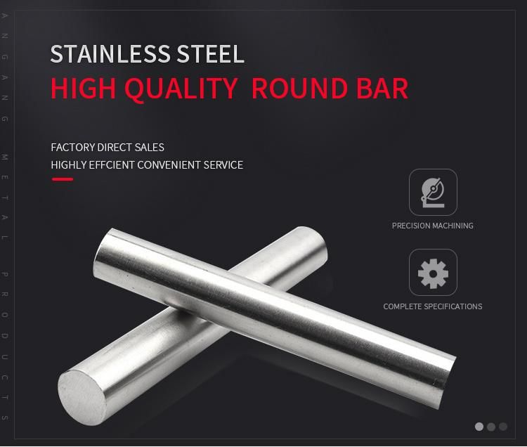 201 304 310 316 321 Stainless Steel Round Bar 2mm, 3mm, 6mm Metal Round Bar