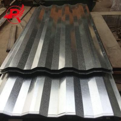 Zinc Coating 40-275g Galvanized Corrugated Steel Sheet for Roofing Sheet