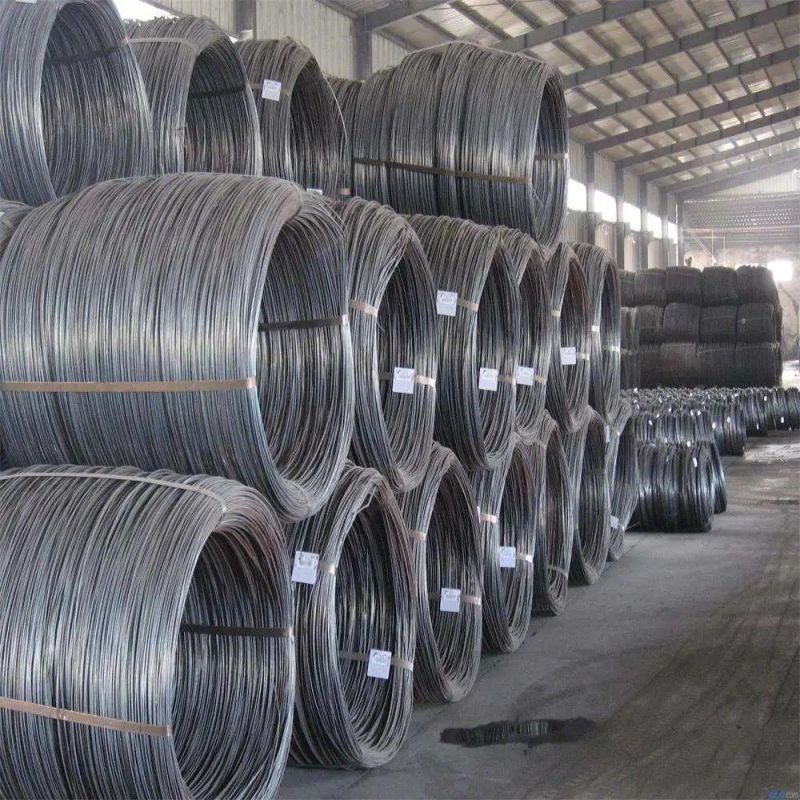 Manufacture JIS Chinese Manufacturers Low Building Material Spring Mild Carbon Steel Wire Rod