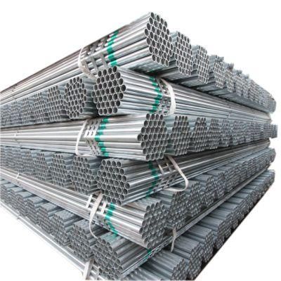 ASTM A36 Hot Dipped Galvanized Welded Round Pipe Steel Tubing for Water Gas Pipe