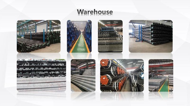 ERW Transmission Water Jh Steel Building Material Carbon Round Tubes Pipe Manufacture