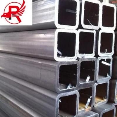 High Quality Q195 Q235 Q345 Galvanized Rectangular Steel Tube Hot DIP Galvanized Square Steel Pipe for Construction, Decoration