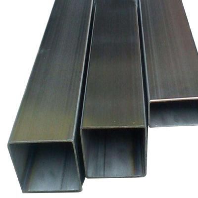Hairline Decorated Rectangle Stainless Steel Welded Tube