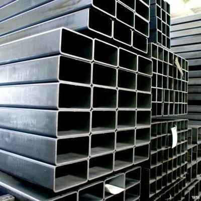 Black ERW Hollow Section Rectangular Steel Pipe