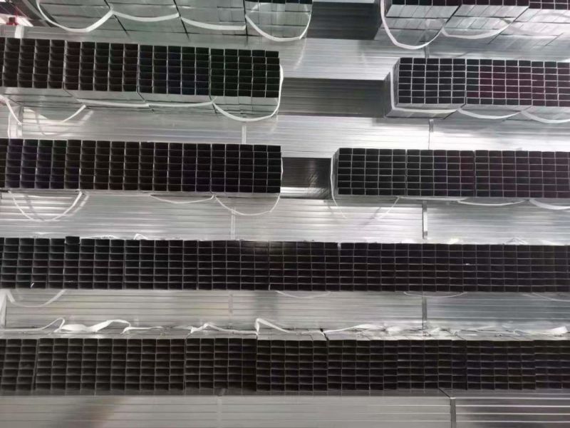ASTM A36 50X50 Square Steel Pipe Weight Galvanized Square Pipe Shs Rhs 40X80 Gi Rectangular Square Hollow Section Tube