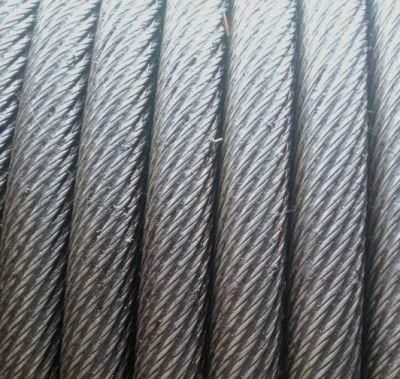 16mm Gi Steel Wire Rope 8X36ws+FC for Tower Crane