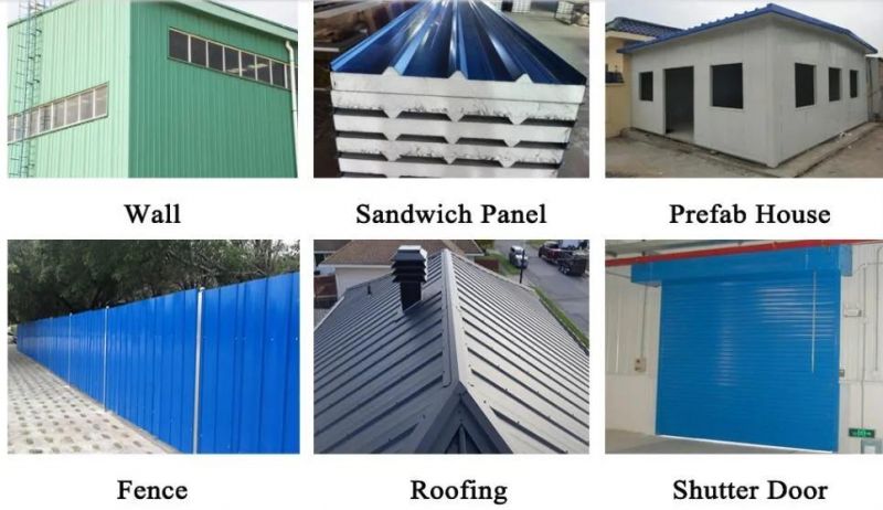 Color Coated or Galvanized Cold Rolled ASTM GB JIS 301 304 304L 304n 317 316L Corrugated Steel Roofing Sheet