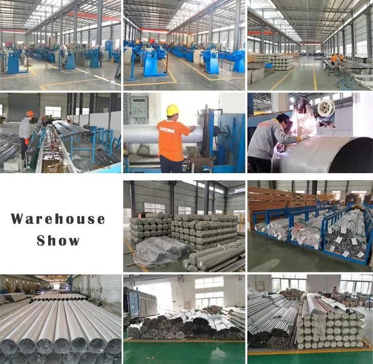 Prime Quality Welded 304 304L 310S 316 316L 321 347H 317L 904L 2205 409L 410 420 430 Stainless Steel Pipe