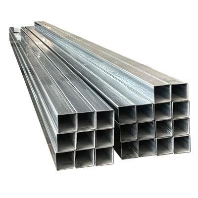 ASTM A53 Zinc Coated Q195 Q235 Q345 Hot Dipped Galvanized Steel Tube Hollow Section Rectangular Pipe Galvanized Square Gi Pipe