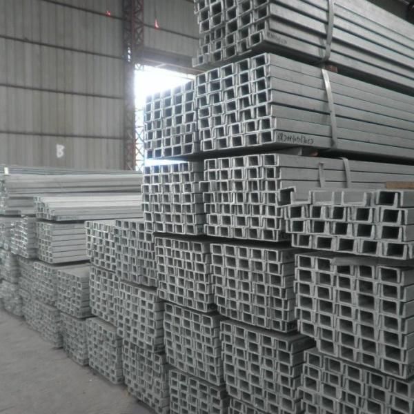 GB ASTM JIS Galvanized Structural Steel U Channel, V Shaped Steel Channels