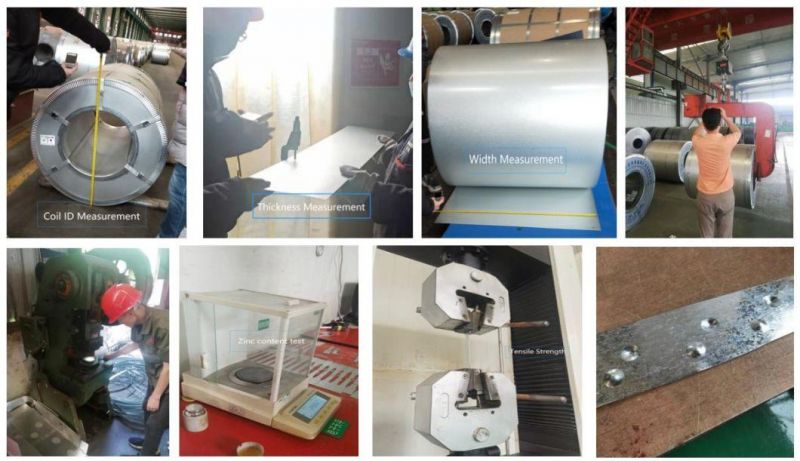 Buliding Material Pice ASTM 1000mm 1200mm 1500mm Zinc Coated Galvanzied Steel Coil with Spangle