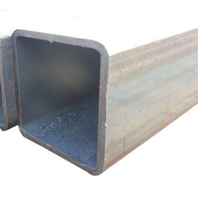China Supply Q195 Low Carbon Black Steel Hot DIP Galvanized Coating Square Tube/Rectangular Hollow Tubular Steel Pipe