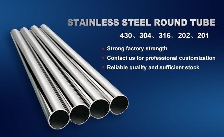 Cold Rolled Stainless Steel Pipe with Stock