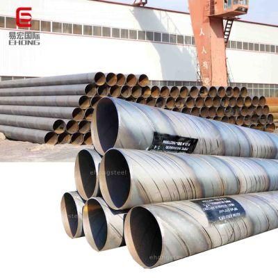 SSAW LSAW Dsaw Spiral Longitudinal Steel Line Pipe to API 5L Beveled or Plain Ends