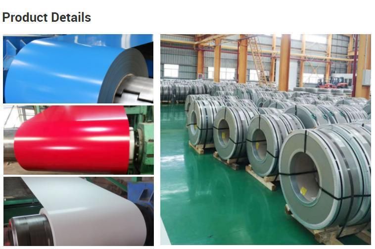 Factory High Quality and Free Samples Prepainted Color Coated Steel Coil