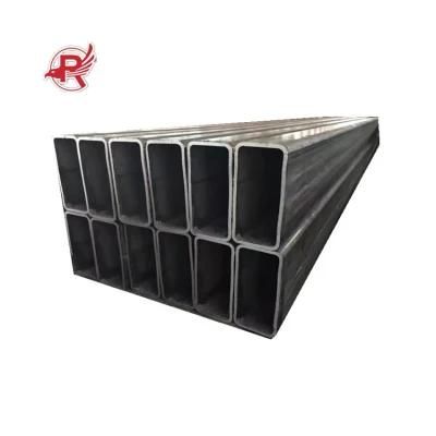 China Factory Ms ERW Welded Hot Rolled Black Carbon Square Rectangular Hollow Section Steel Pipe Tube