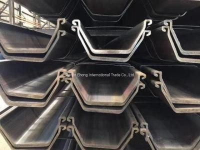 Steel Sheet Pile Interlocking Sheet Z Type, U Type, European Standard En10249 S355jr S355j0 S355j2h Hot Rolled Steel Sheet Pile