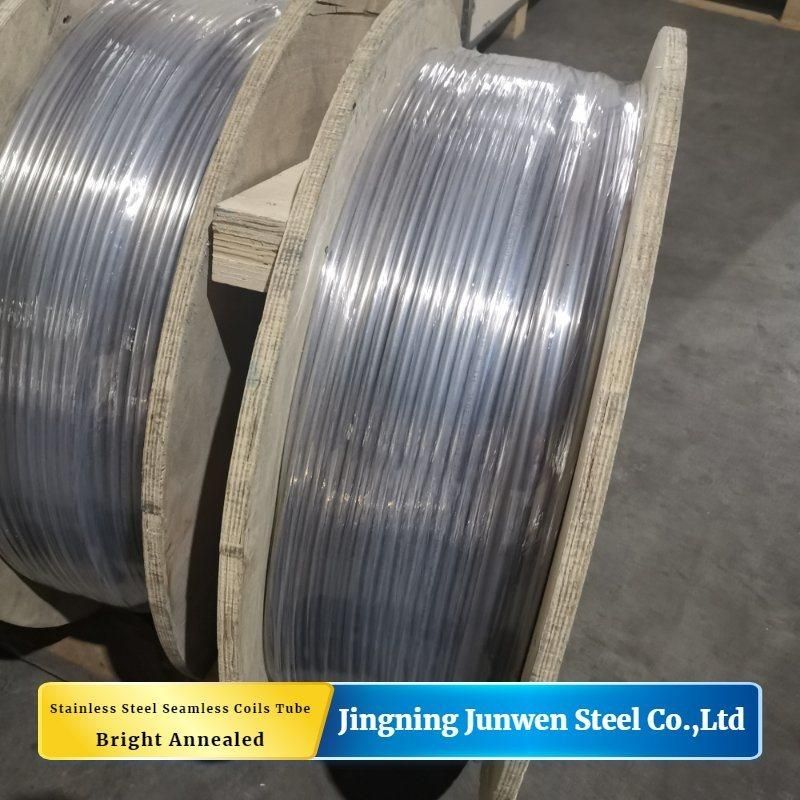 Brilliant Annealed Stainless Steel Seamless Coils Tube