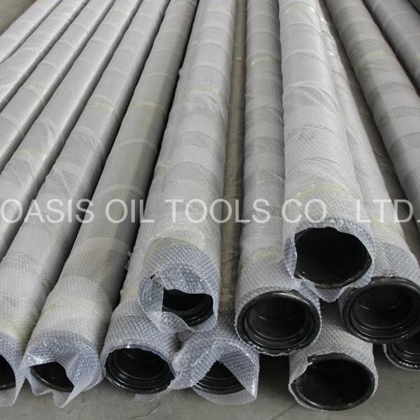 Stainless Steel 316L Seamless Pipe/Tube with Male-Female Thread for Deep Well Drilling