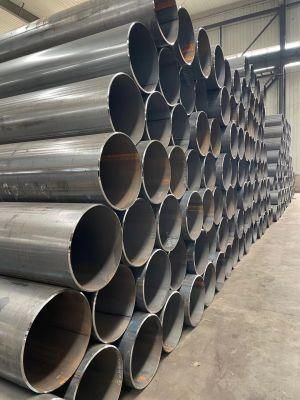 China Supplier ASTM A500 Grade C Tube 100mm Black Mild Welded Iron Weight Diameter Steel Pipe