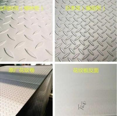 Anti Slip Diamond Embossed 304 Stainless Steel Plate