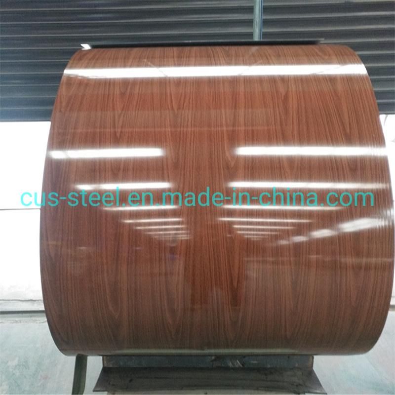 Dx51d Red Blue Green Color Coated Iron Roll PPGI PPGL Prepainted Galvanized Steel Coil