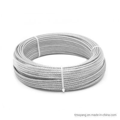 1.5mm 7X19 AISI304 Stainless Steel Strand Wire Rope and Cables