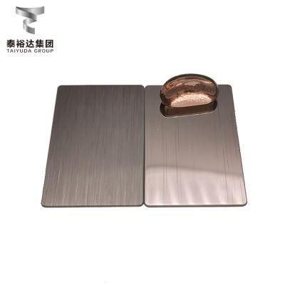 Taiyuda Cold Rolled AISI 410 A240 A480 A554 A276 No. 1 2b Ba No. 4 8K Super Mirrior Hairline Hl Stainless Flat Steel Sheet