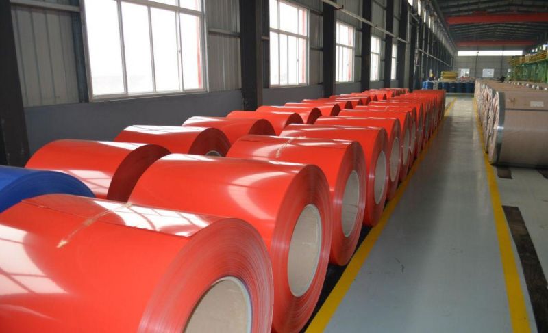 Competitive Price High Quality Cold Rolled ASTM A653 Matt Surface or Bright Surface PPGI Dx51d G60 Color Coated Coil Pre-Painted Galvanized Steel Coil