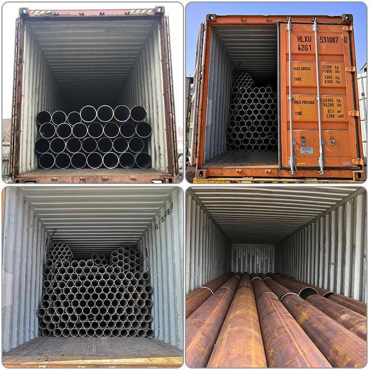 Sch40 ASTM A106 Black Steel Seamless Pipes