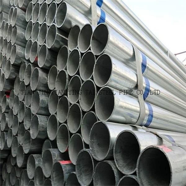 Hot Selling Galvanized Steel Pipes with Thread Tianjin Manufacturer