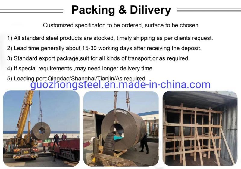 Good Choice Steel Coil Guozhong Cold Rolled Carbon Alloy Steel Coil/Roll with Good Quantity