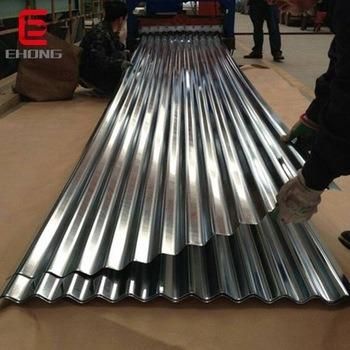 0.12mm Gi Sheet Corrugated Roofing Sheet / Galvanized Metal Roofing Sheet / Gi Roofing Sheet