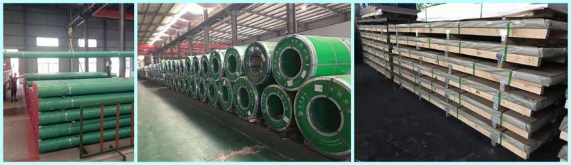 GB Standed ASTM JIS AISI 201 202 301 304 304L Color Coated 2b/Mirror/Polishing Steel Coil for Roof Construction
