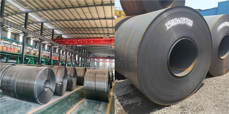 Ss400, Q235, Q345 Black Steel Hot Dipped Galvanized Steel Coil Carbon Steel Hot Rolled Steel Coil