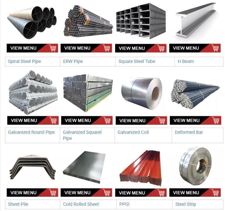 Prime Quality Angel Iron Hot Rolled Ms Angel Steel Profile Equal or Unequal Steel Angle Bars