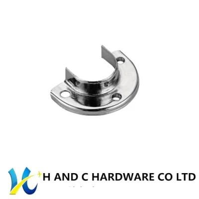 S02 Furniture Accessories Wardrobe Rail Steel U-Type Tube Support