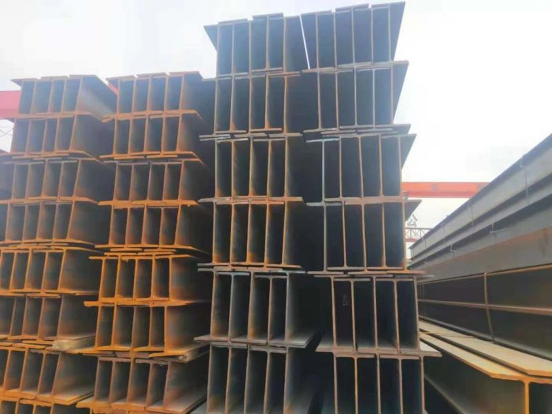 Hot Rolled Steel Beams Buildings Materials H Shape Section Steel Profiles Beam