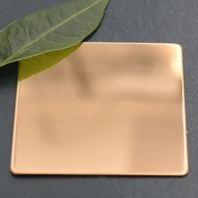 304 Cold Rolled Mirror Stainless Steel Color Sheet